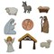 Buttons Galore 50 Piece Nativity Christmas Novelty Buttons Assortment for Sewing and Crafts